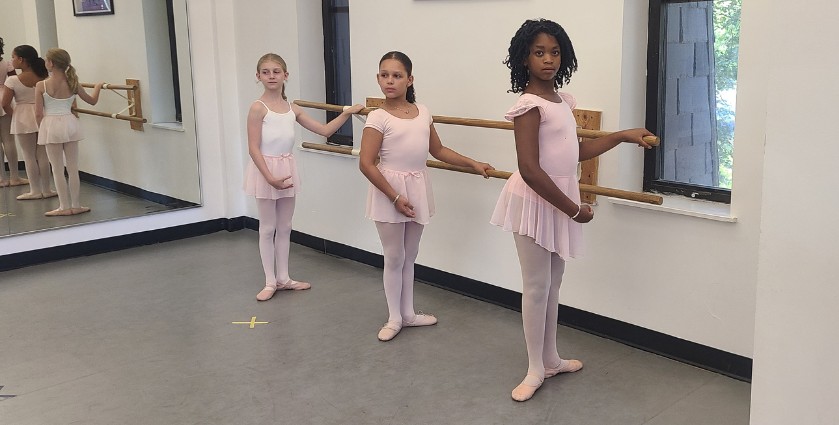 dancers in class